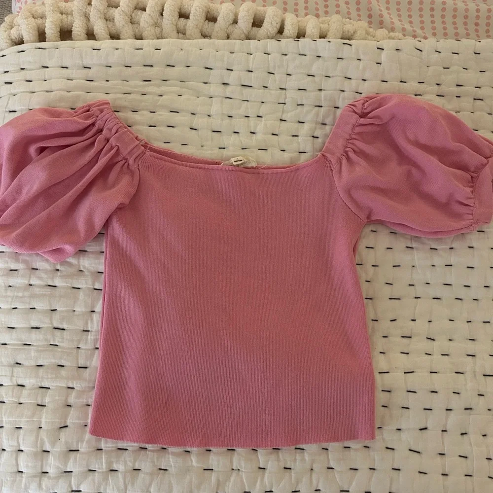 Pink Ripple Pink Top - Picture 2 of 5